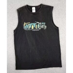 Vintage Summer X Games 2003 Motocross Los Angeles ESPN T-shirt Tank Adult Medium